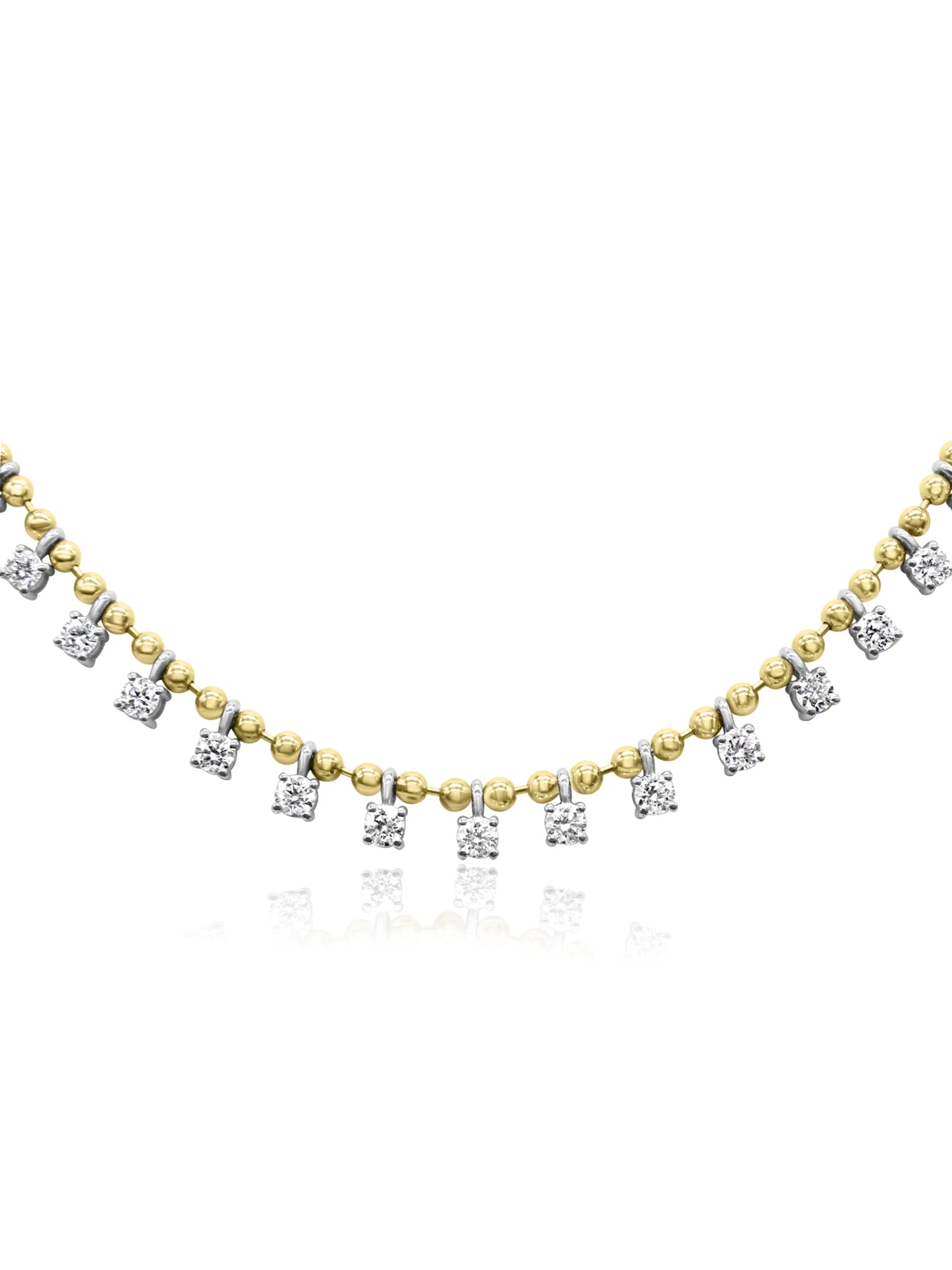 Gold and Diamond Necklace