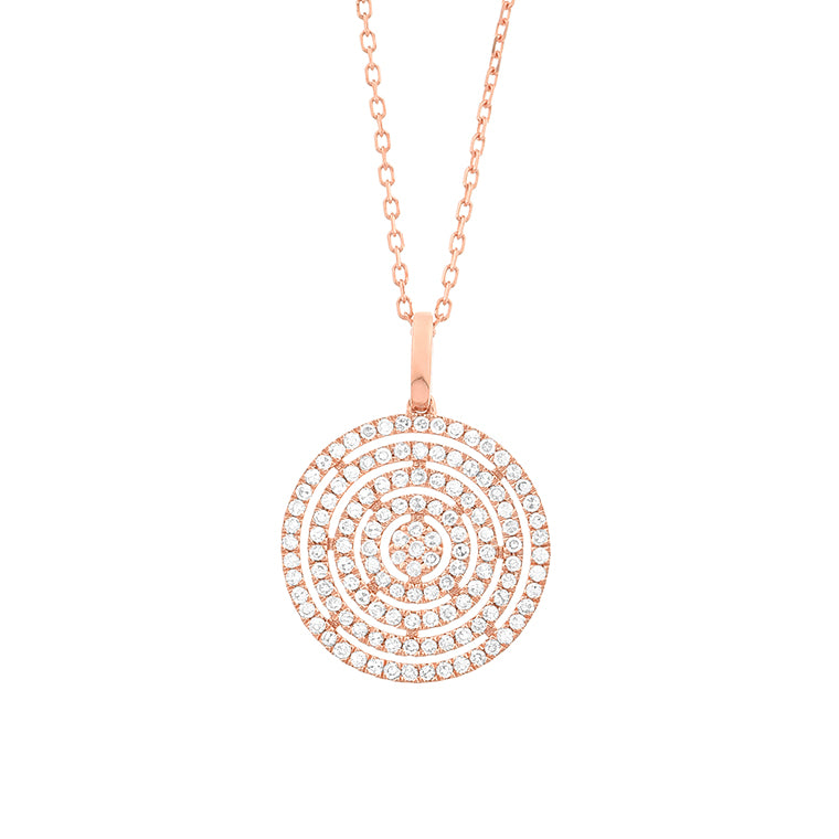 Diamond Circle Pendant