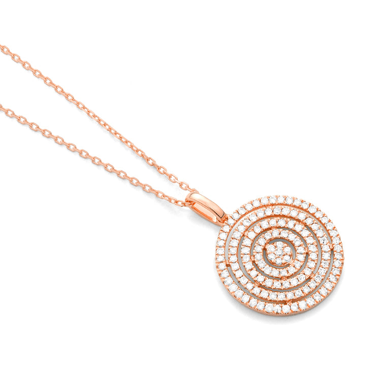 Diamond Circle Pendant