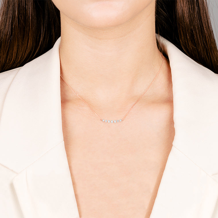 Diamond Arc Pendant