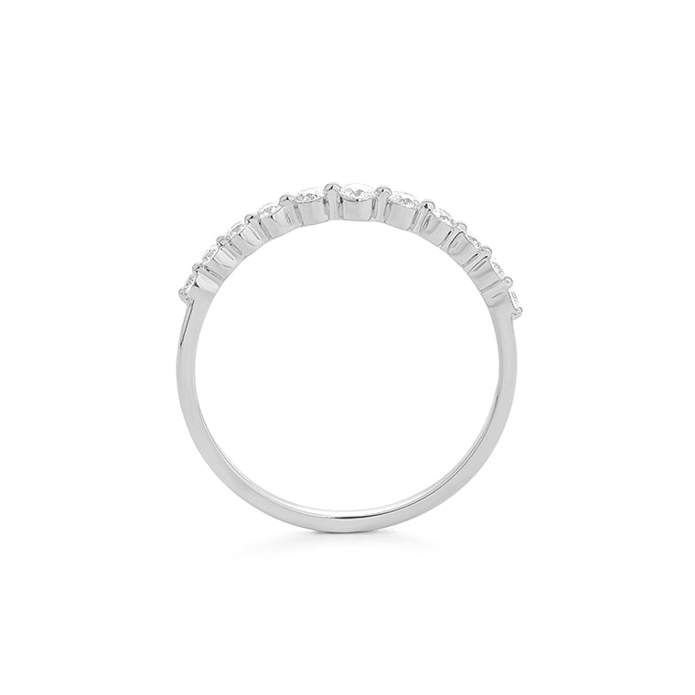 Diamond Half Eternity Ring