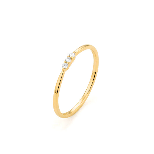 Minimalist Diamond Ring
