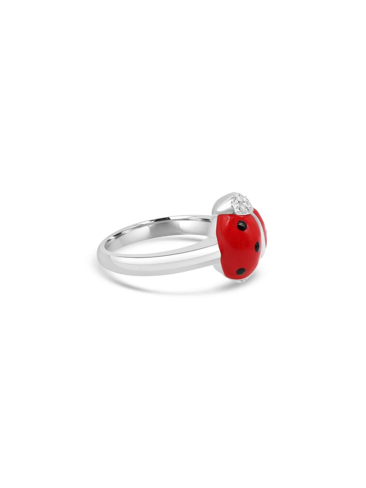 Ladybug Diamond Ring