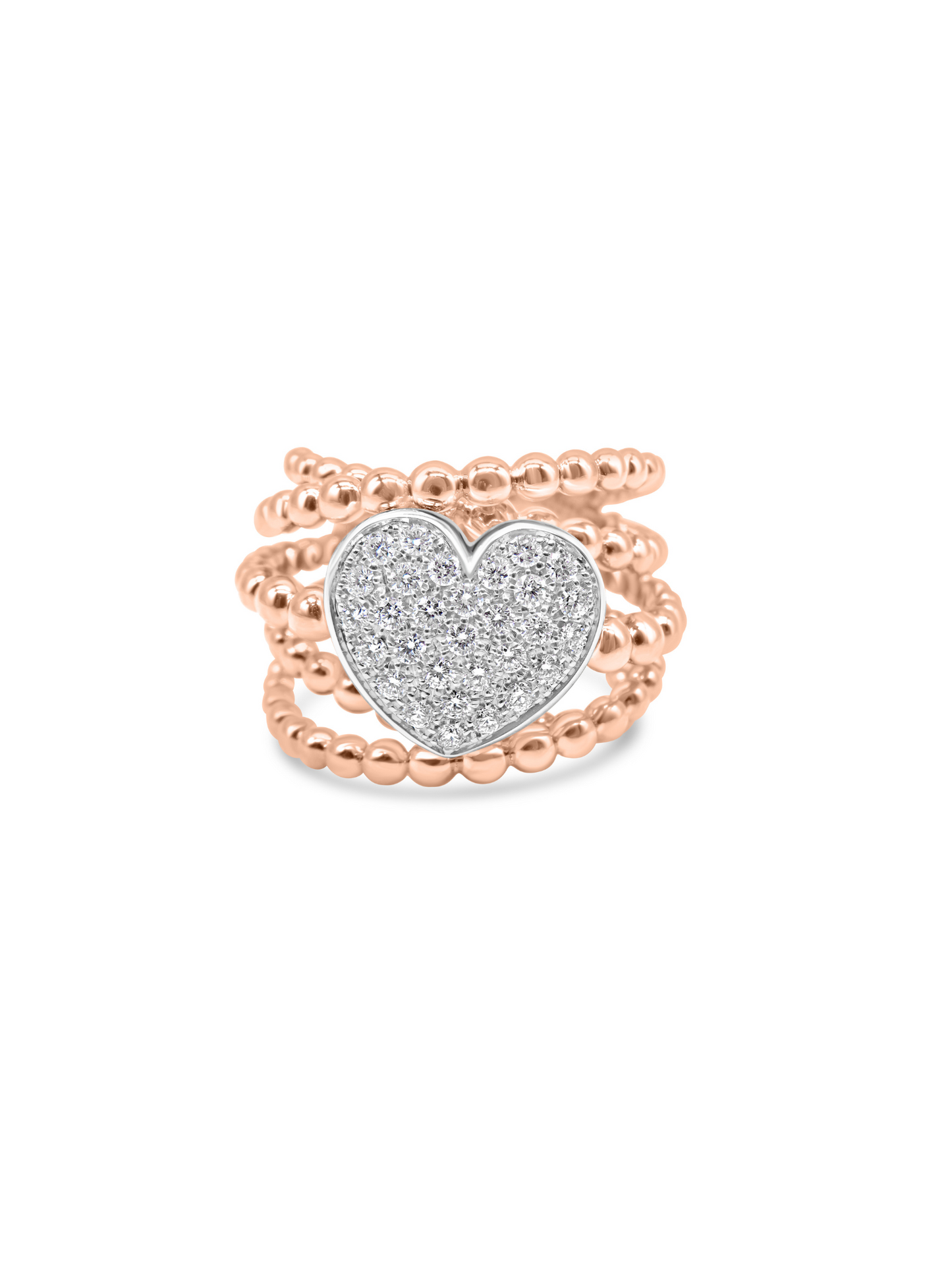 Diamond Heart Ring