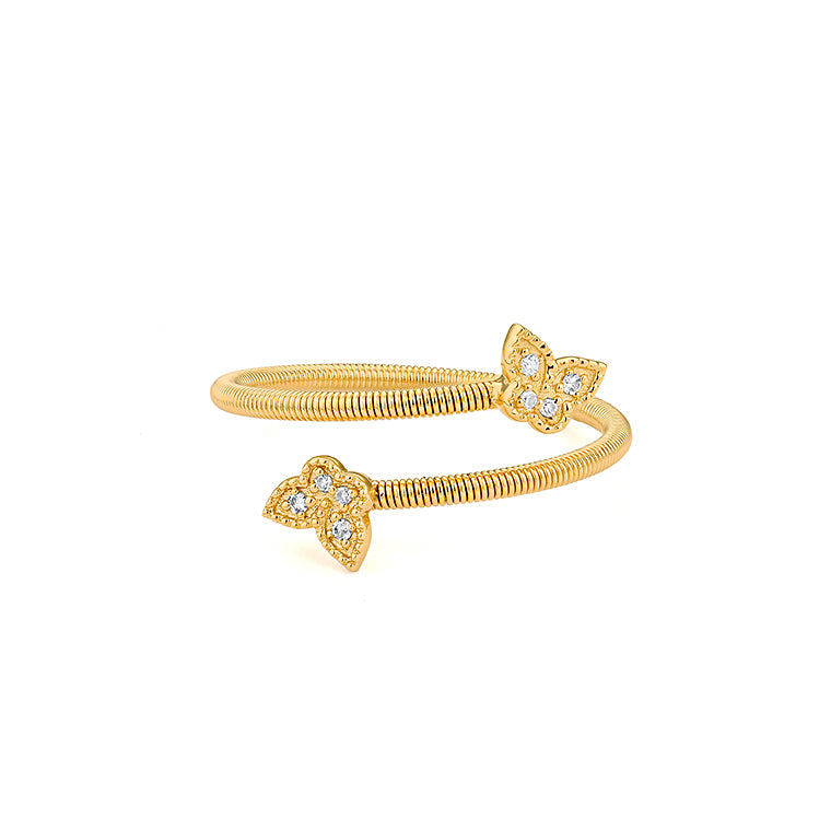 Diamond Butterfly Ring