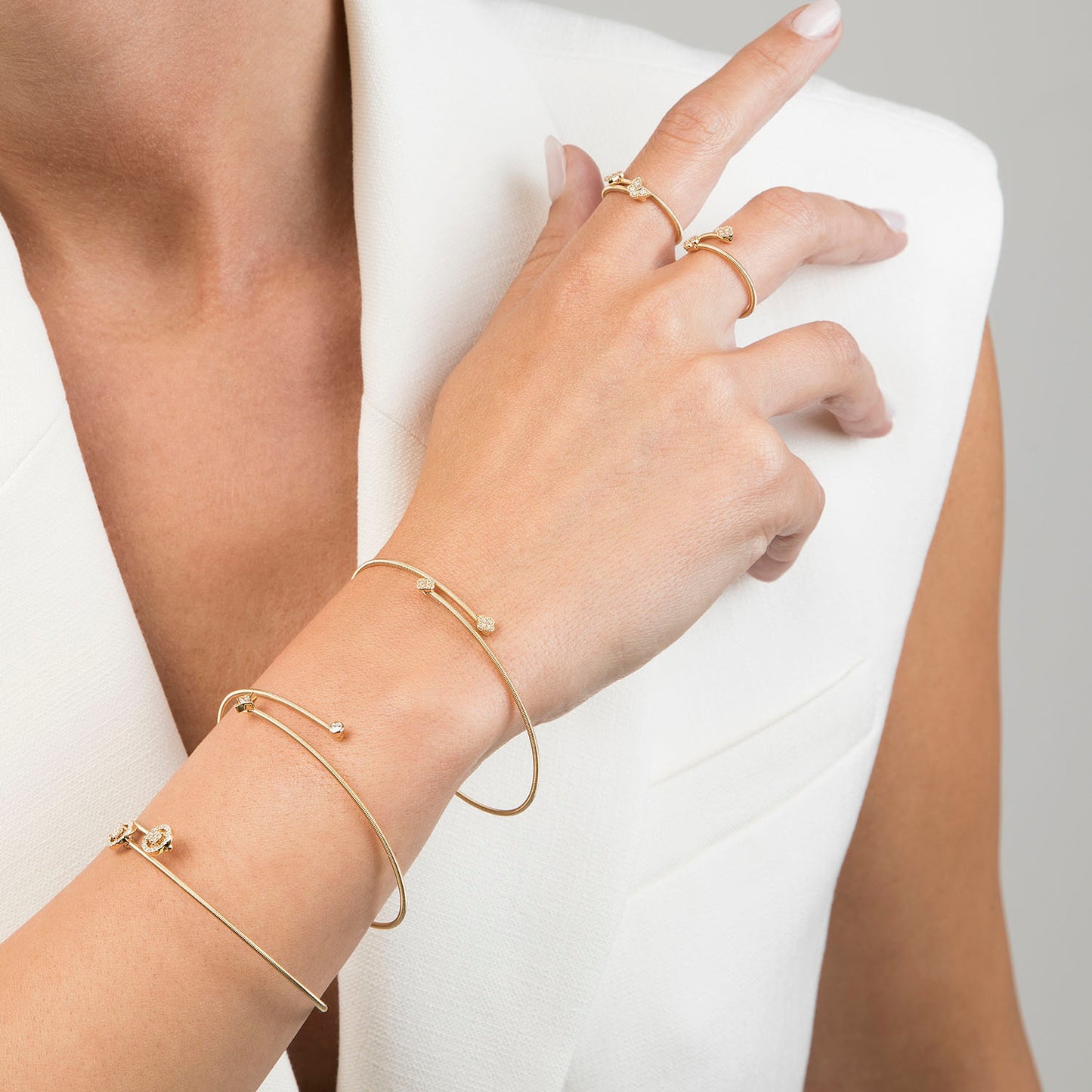 Diamond Star Bangle