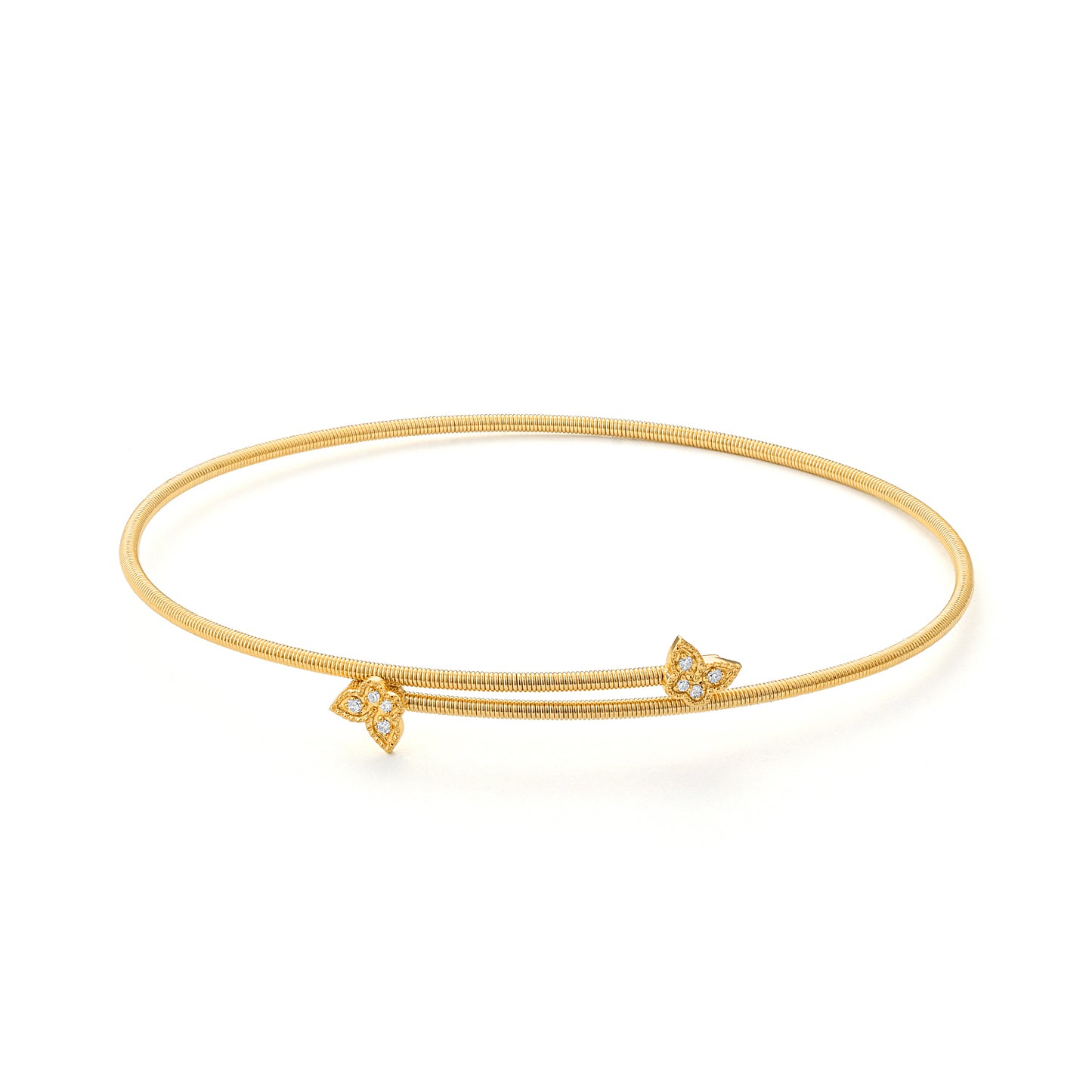 Diamond Butterfly Bangle