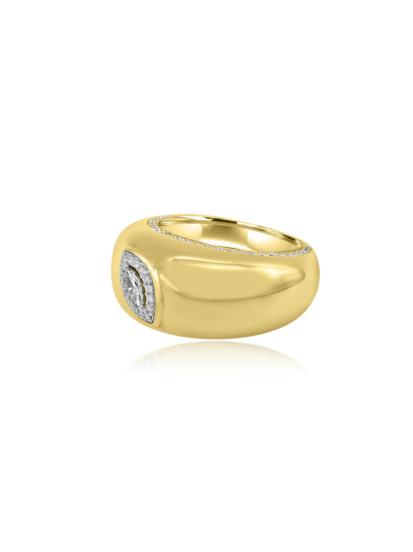 Diamond & Gold Band