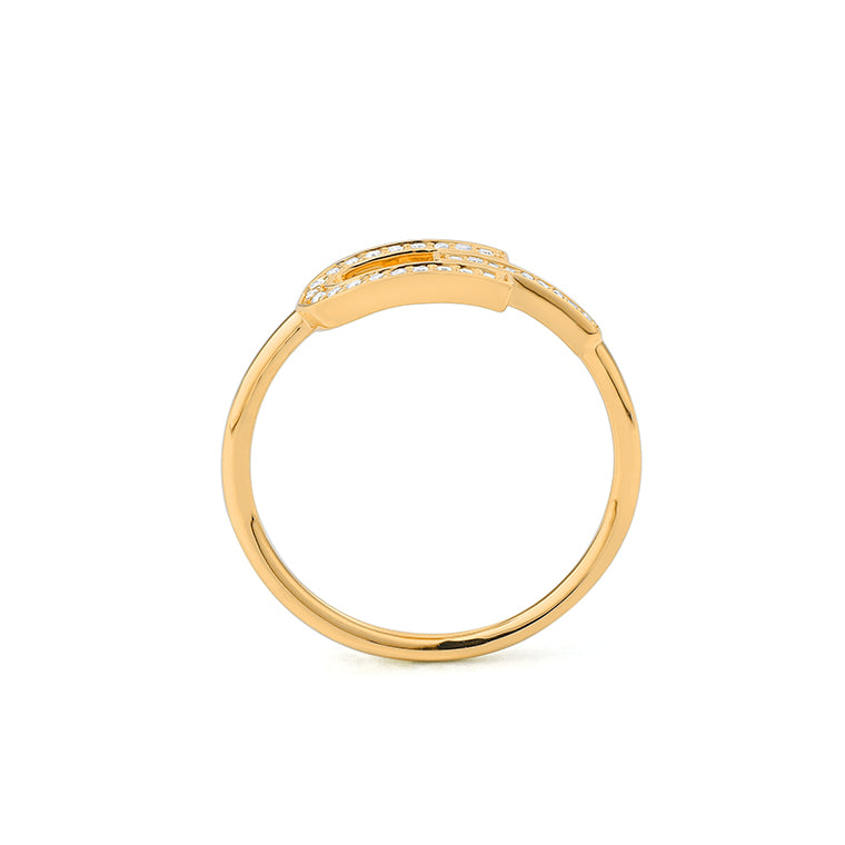 Geometric Diamond Ring