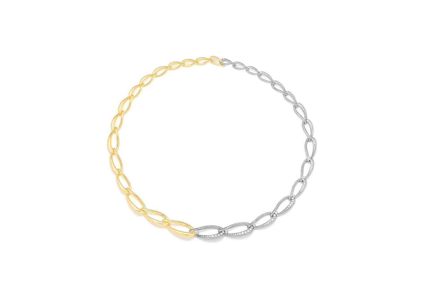 Gold and Diamond Necklace