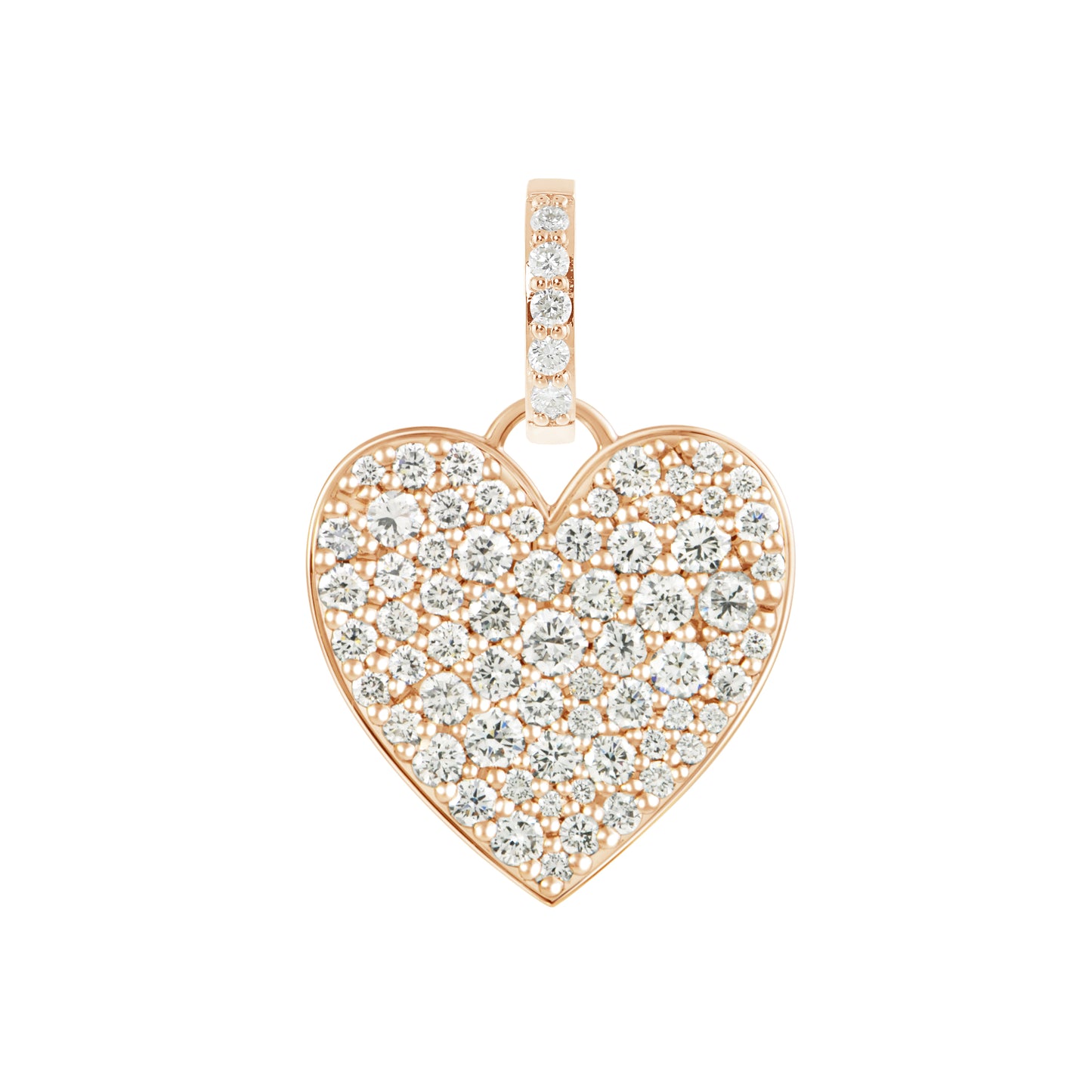 Caviar Heart Pendant