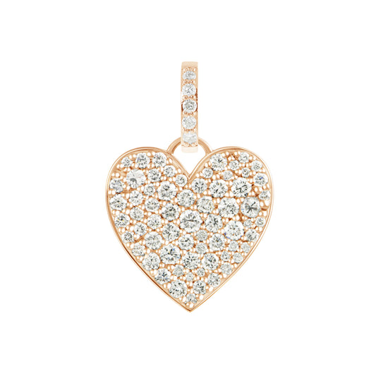Caviar Heart Pendant