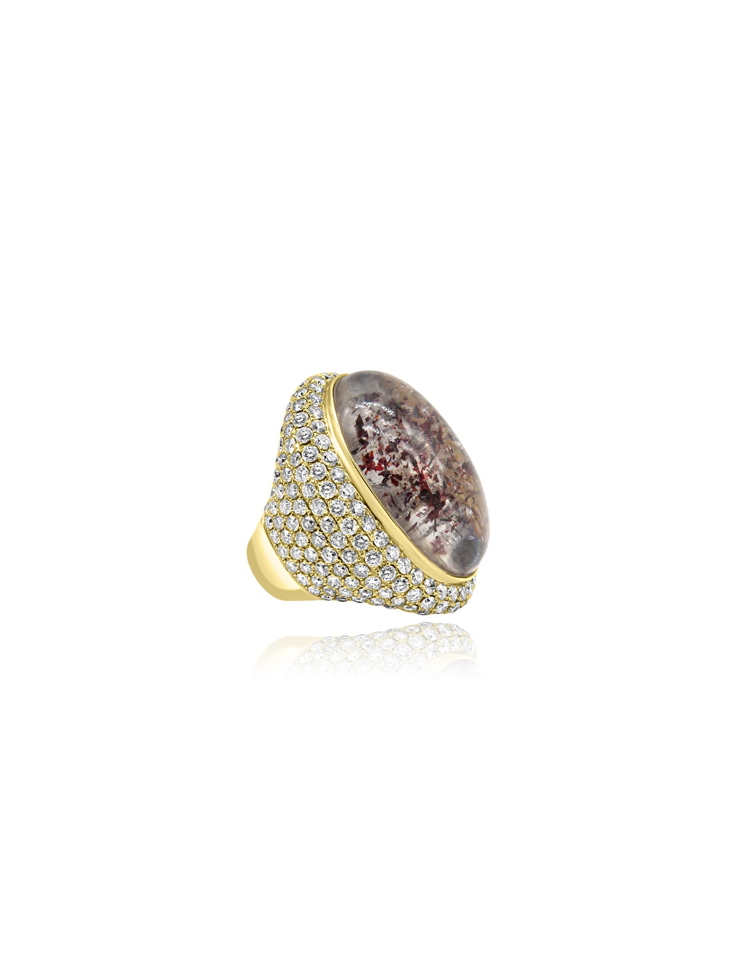 Rotalitte Quartz Ring