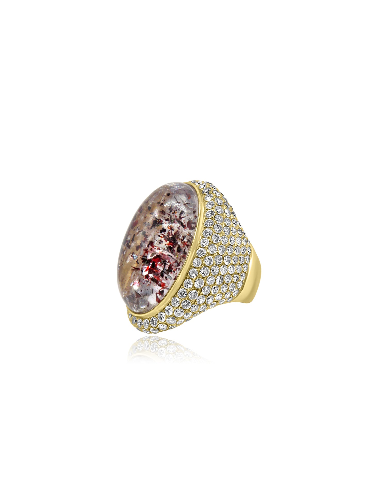Rotalitte Quartz Ring