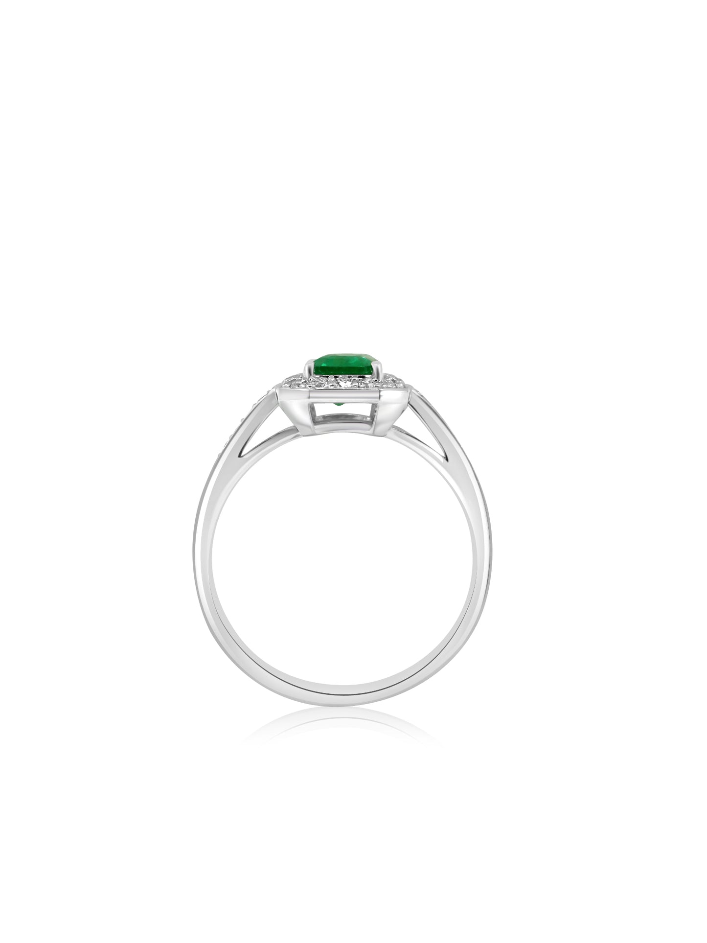 Emerald & Diamond Ring