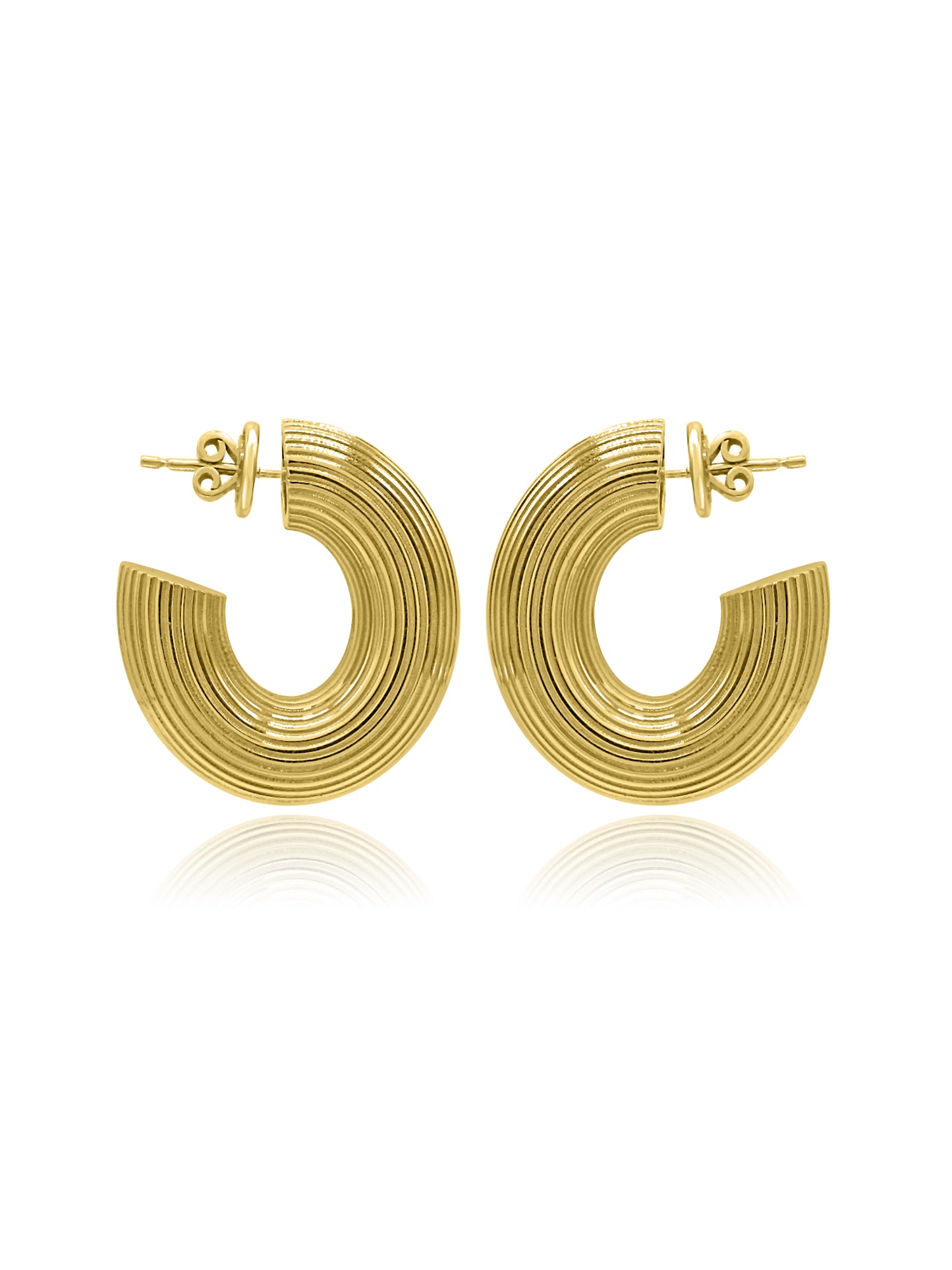 Gold Hoop Earrings