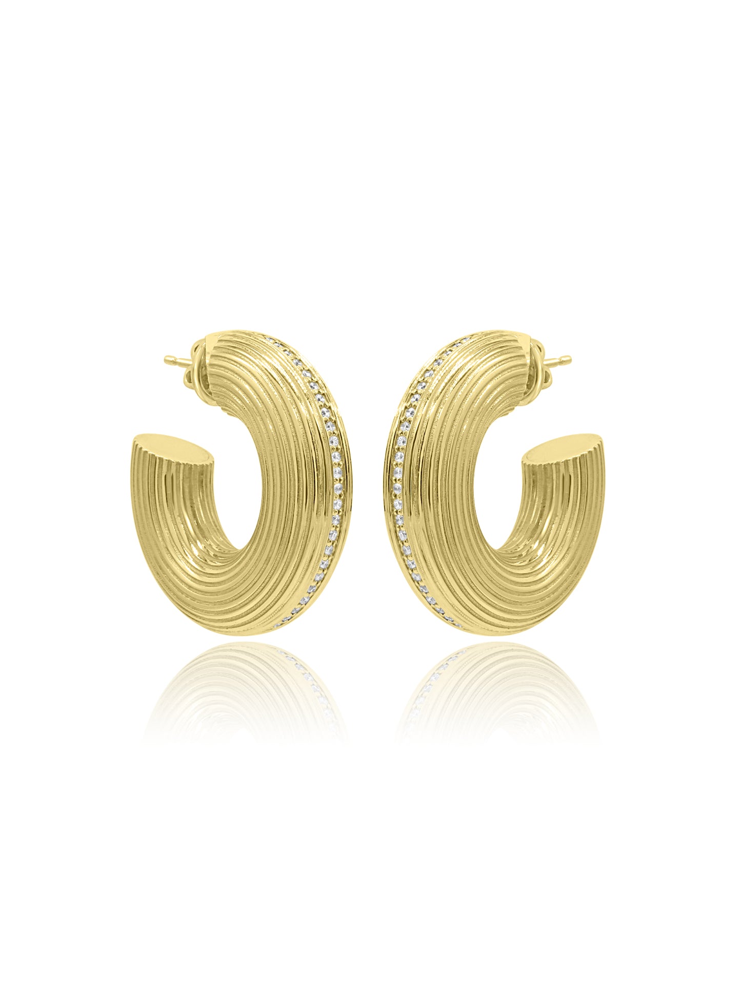 Gold Hoop Earrings
