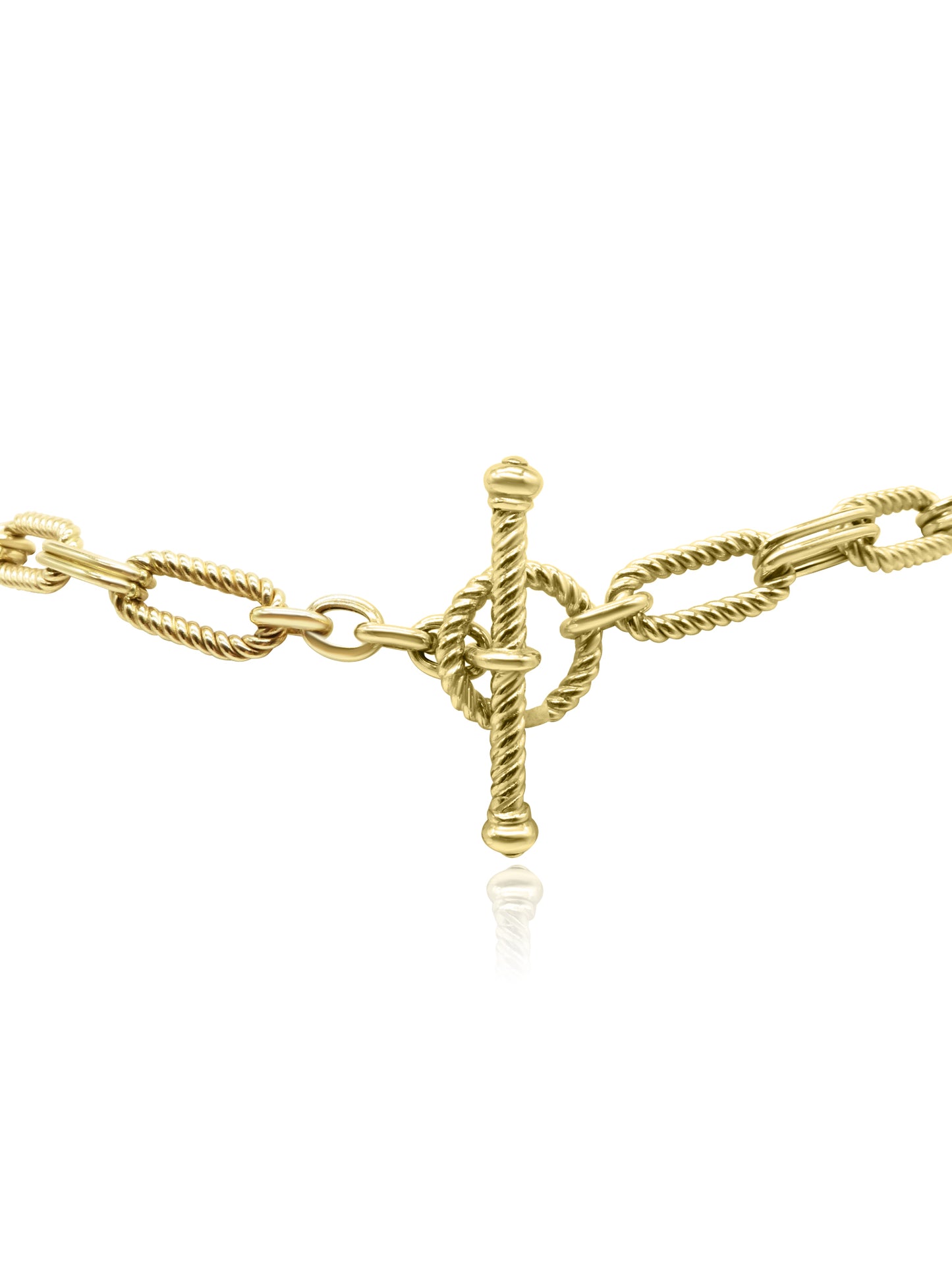 Textured Gold Chain