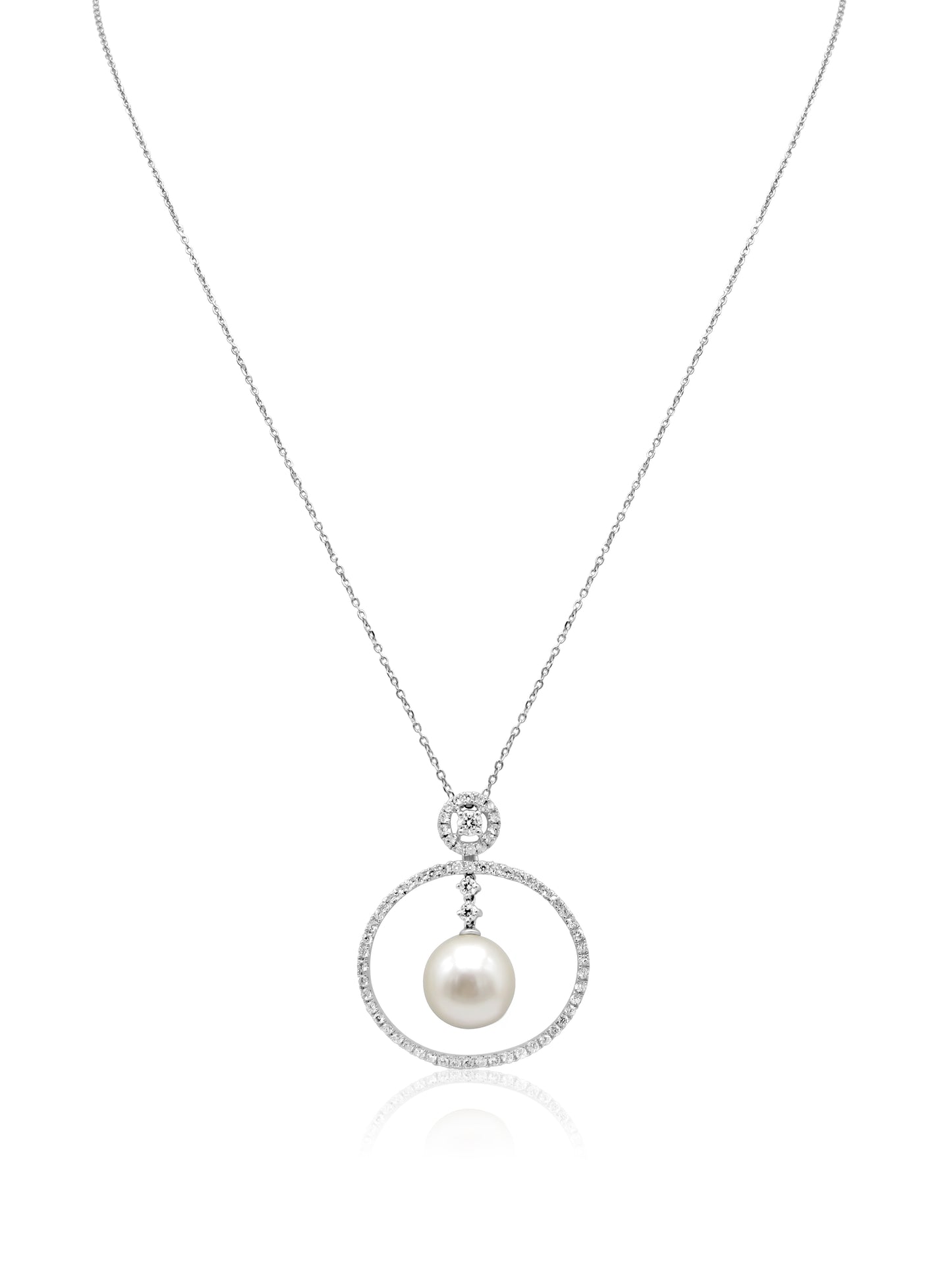 Pearl & Diamond Pendant