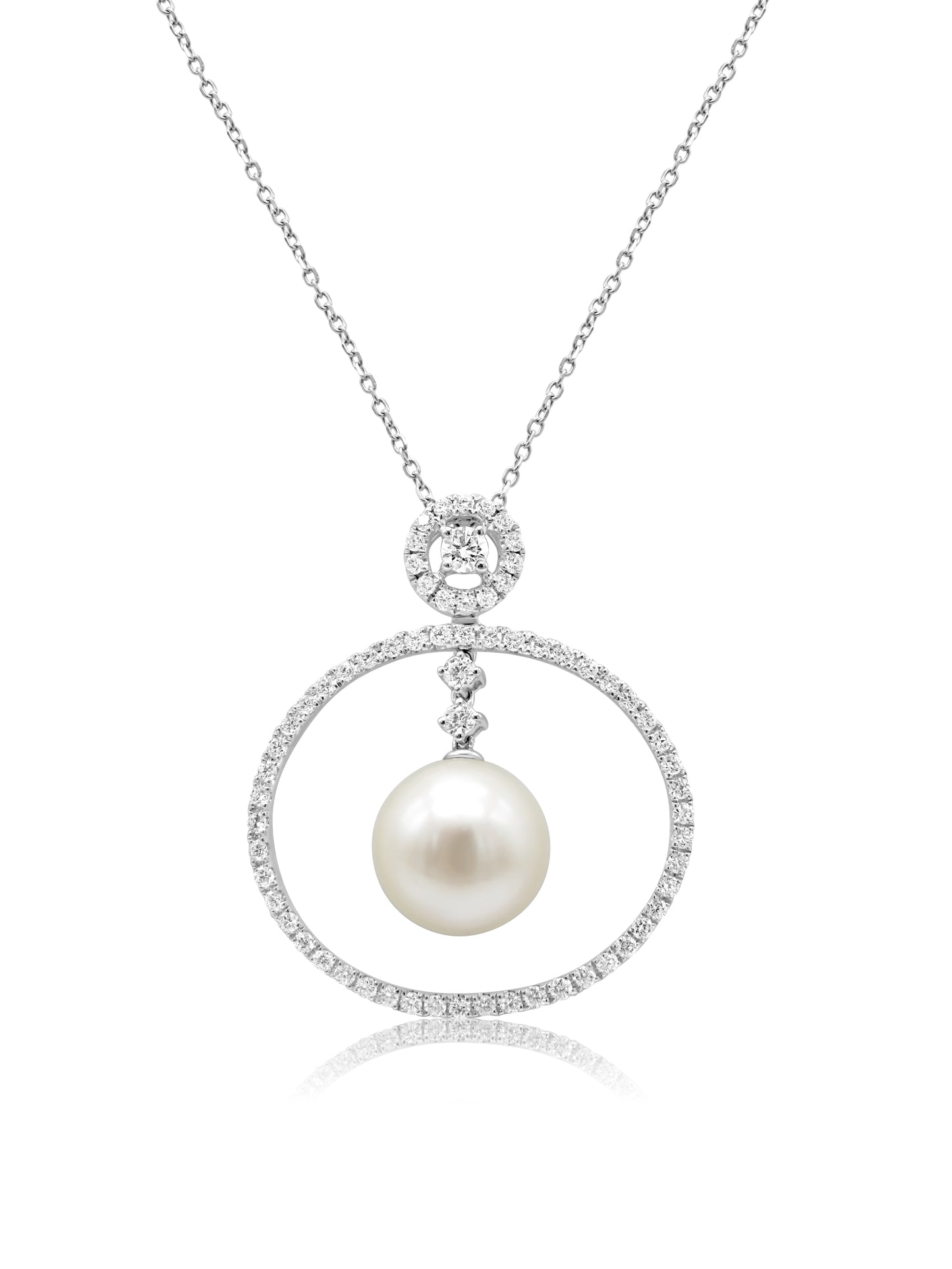 Pearl & Diamond Pendant