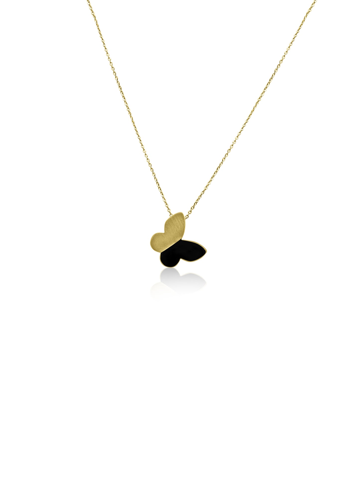 Gold Butterfly Pendant