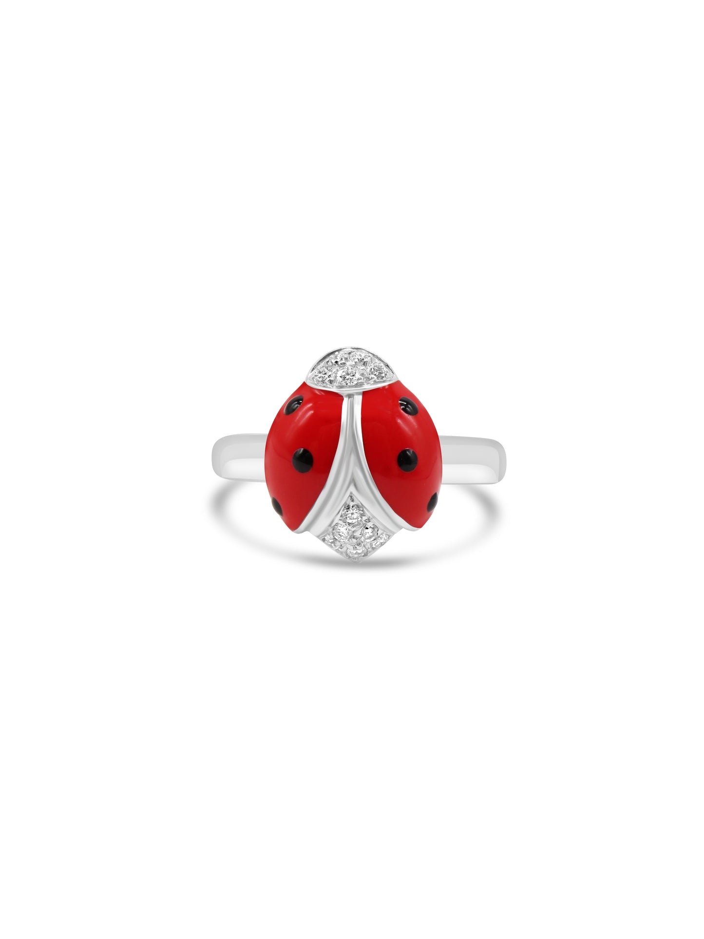 Ladybug Diamond Ring