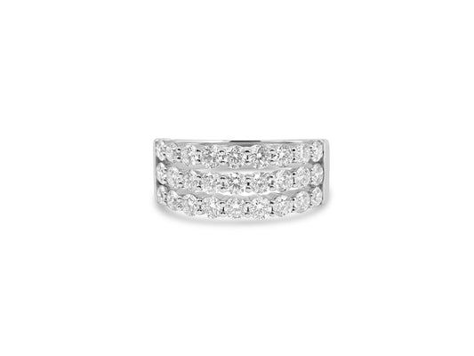 Diamond Layered Ring