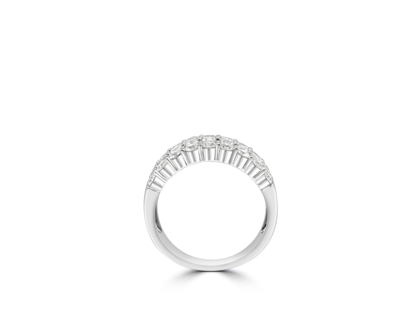 Diamond Layered Ring