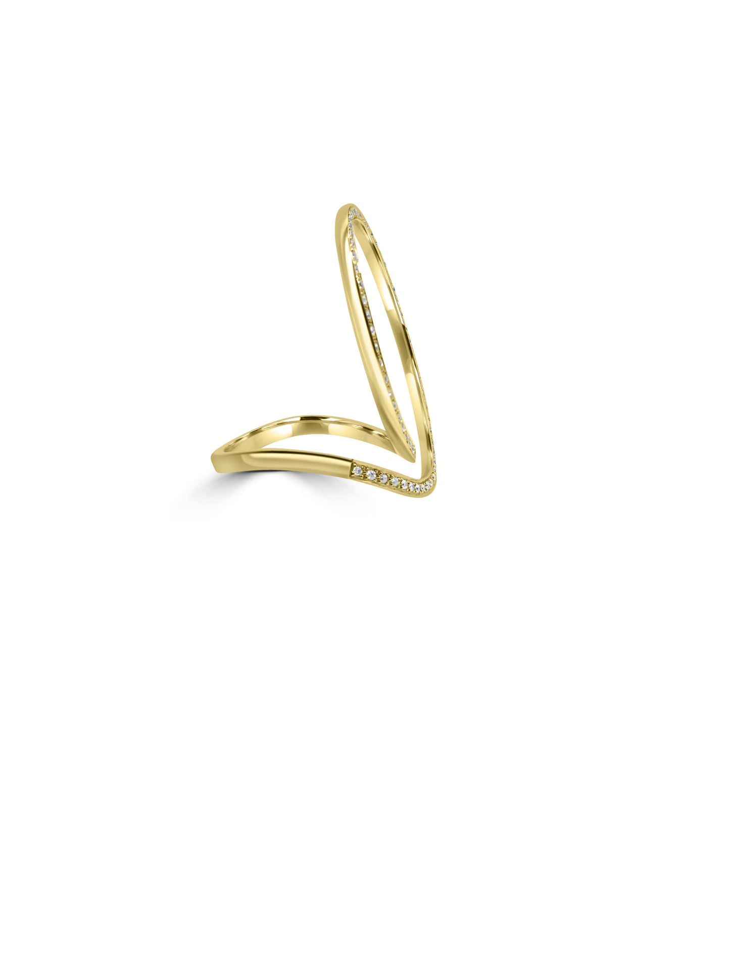 Gold and Diamond Ring