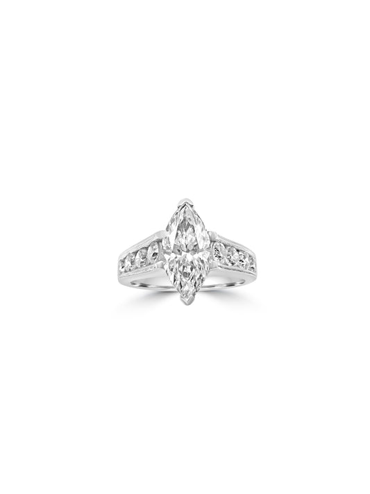 Marquise Diamond Ring