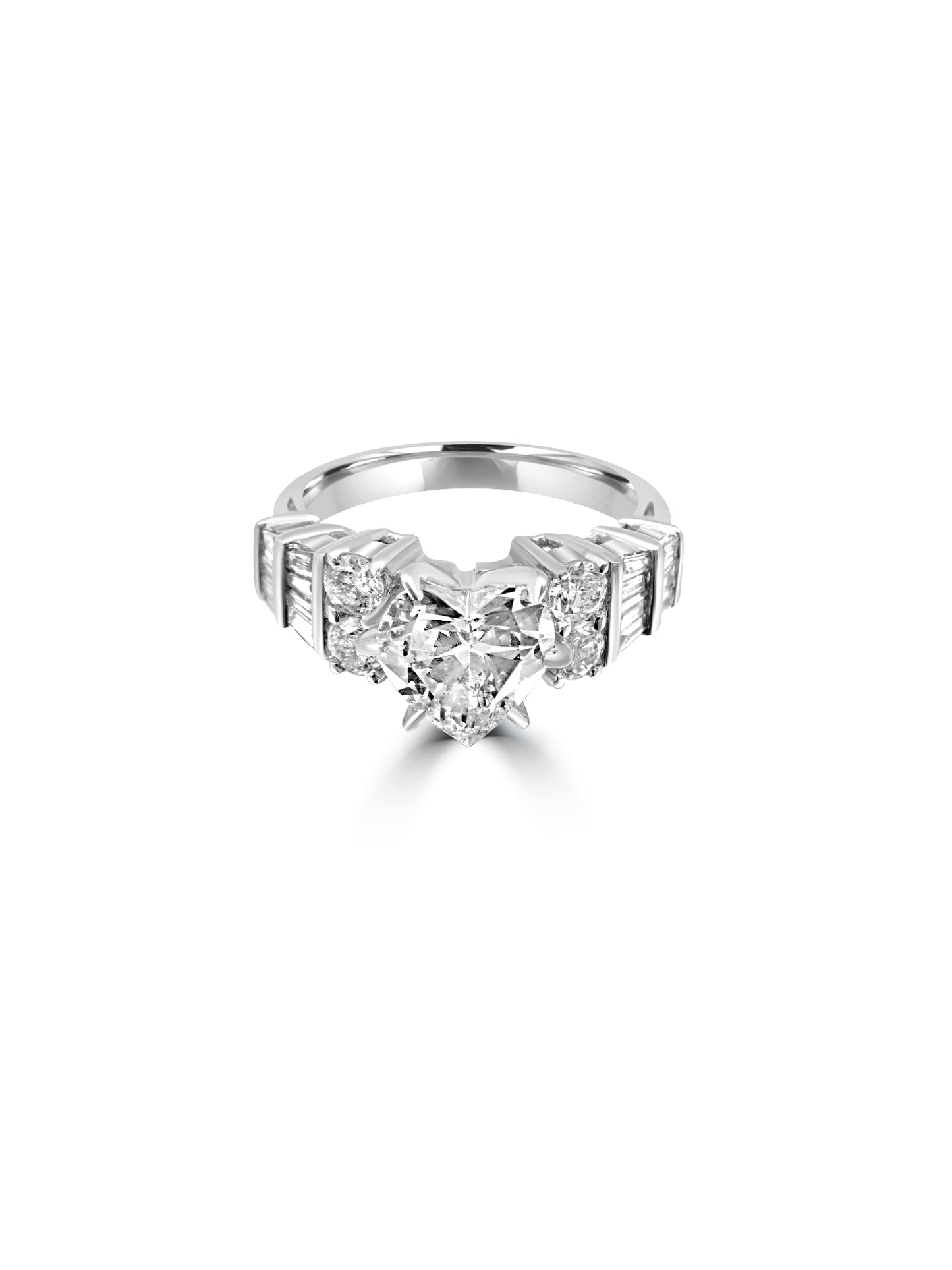 Heart Diamond Ring