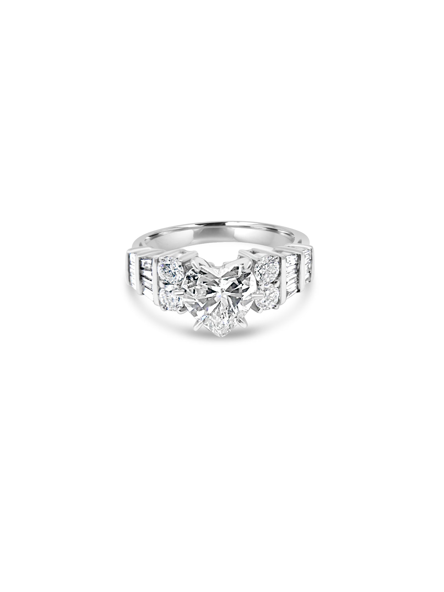 Heart Diamond Ring