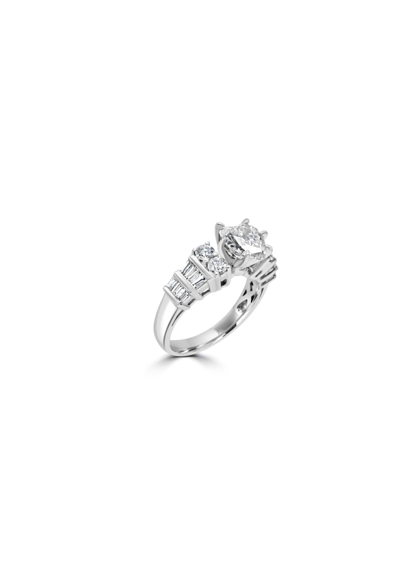 Heart Diamond Ring