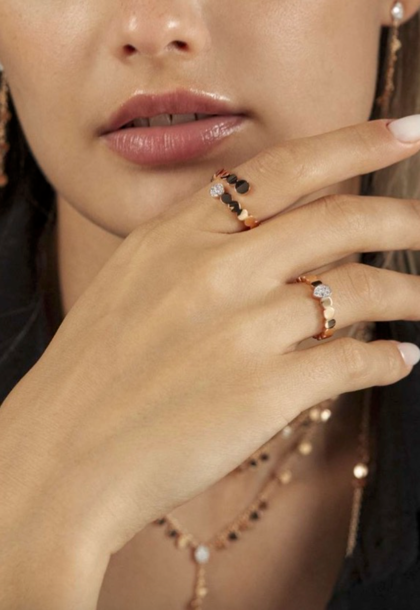 Gold and Diamond Ring