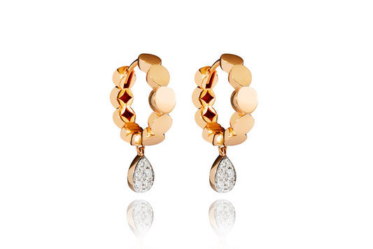 Diamond Drop Earrings