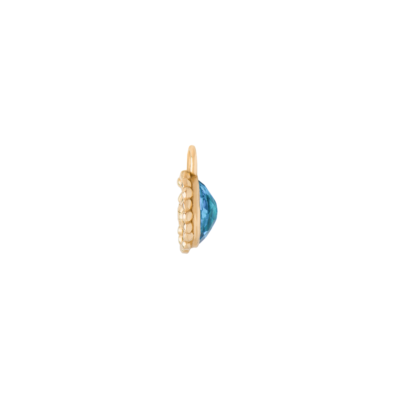 Scorpio Capsule Pendant with Blue Topaz