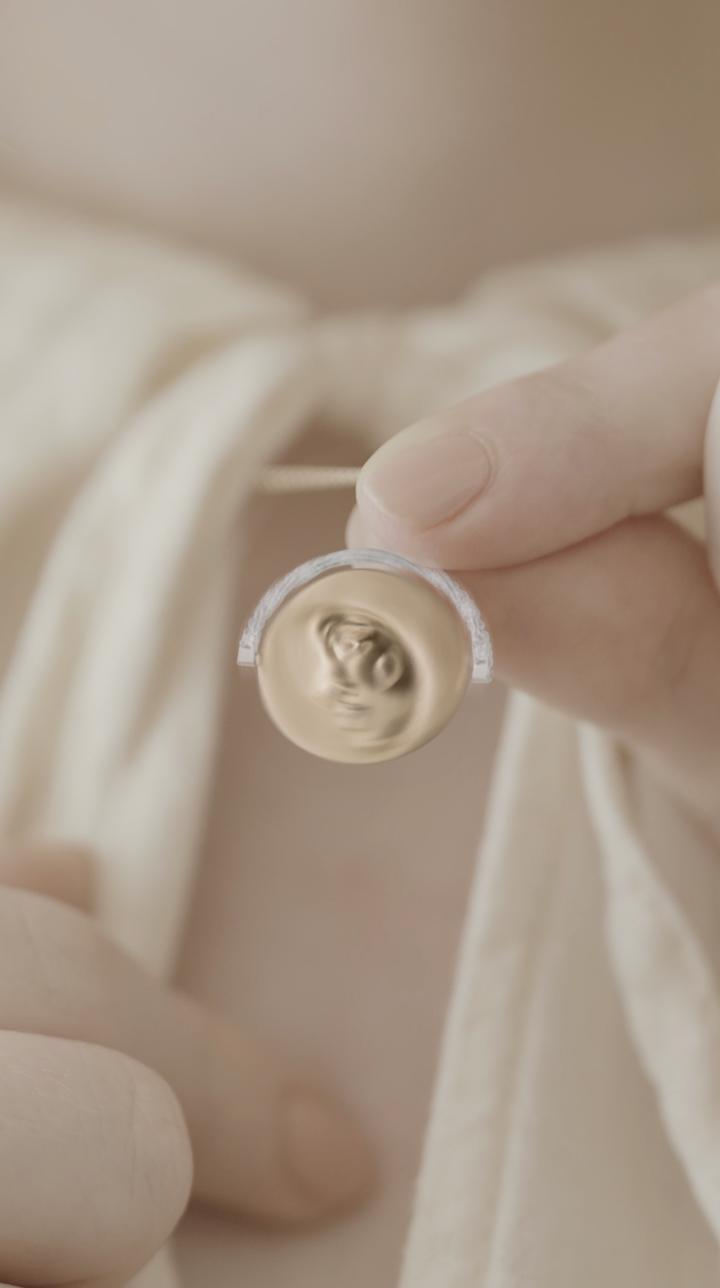 Sun and Moon Coin Pendant
