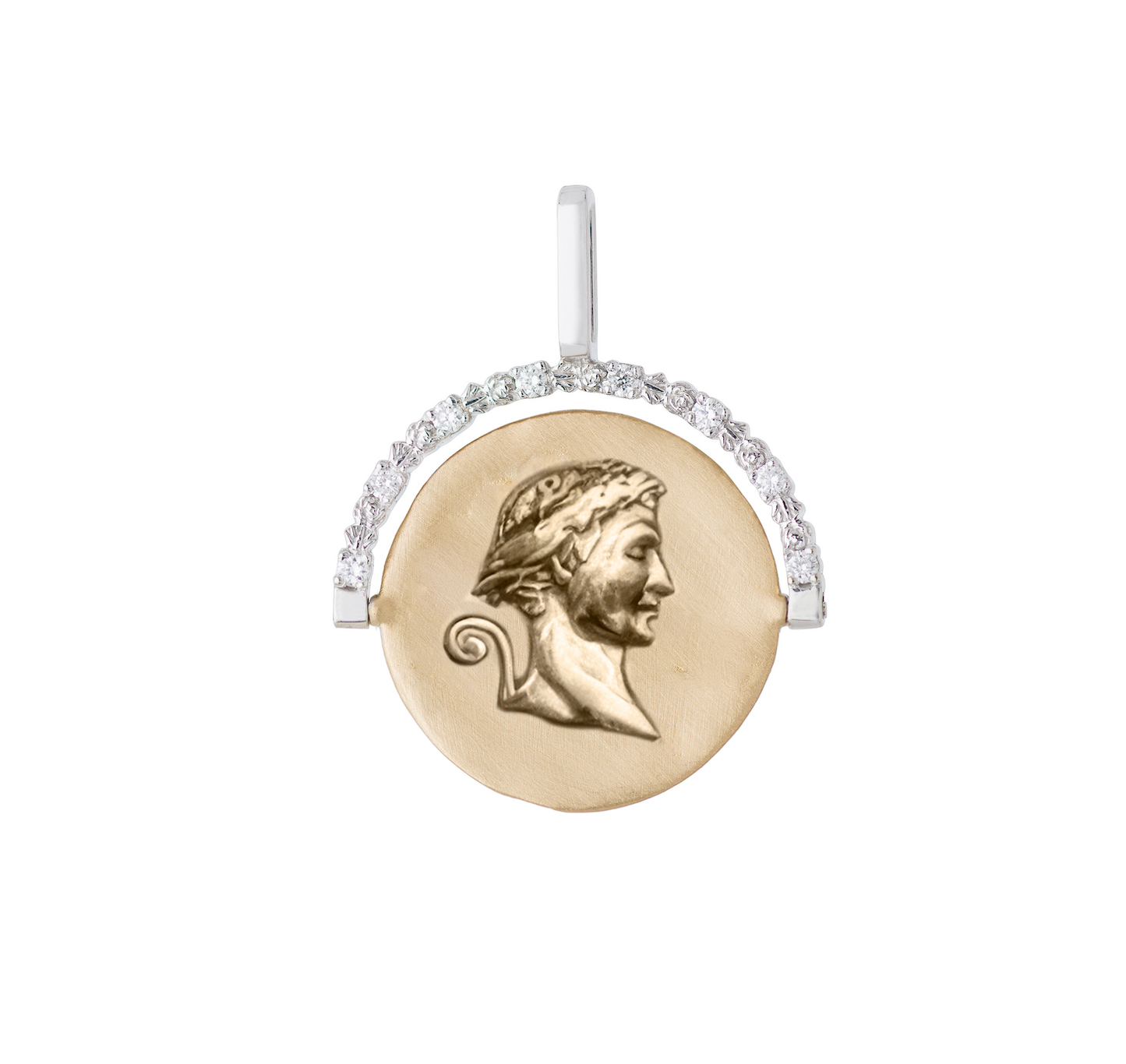 Empress and Emperor Coin Pendant