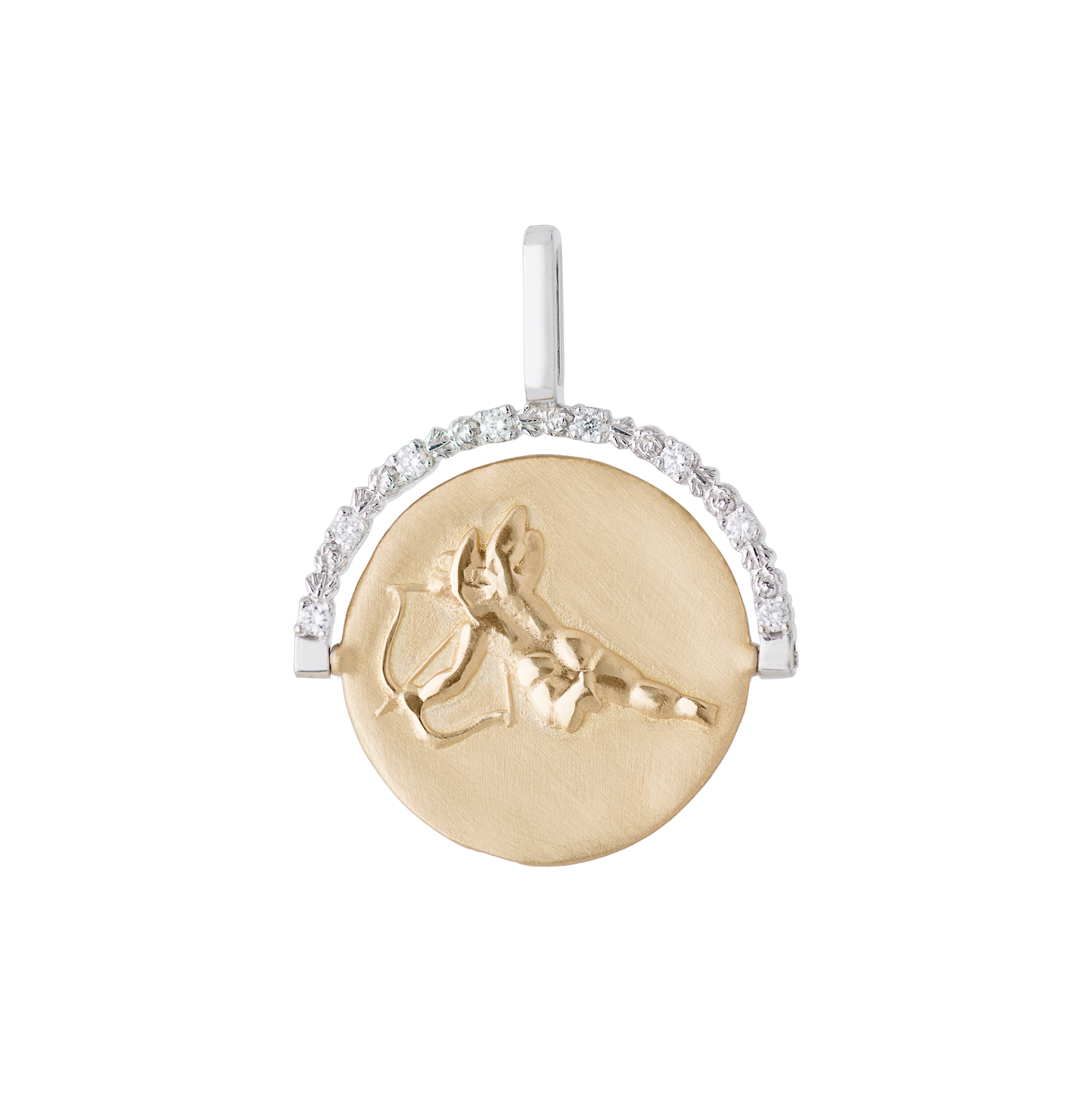 Lover and Hermit Coin Pendant
