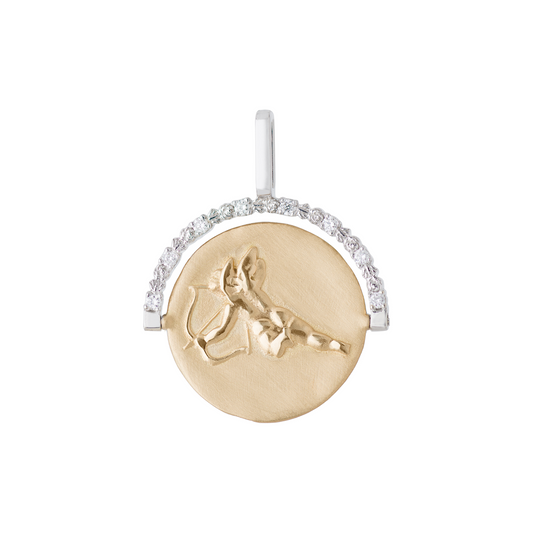 Lover and Hermit Coin Pendant