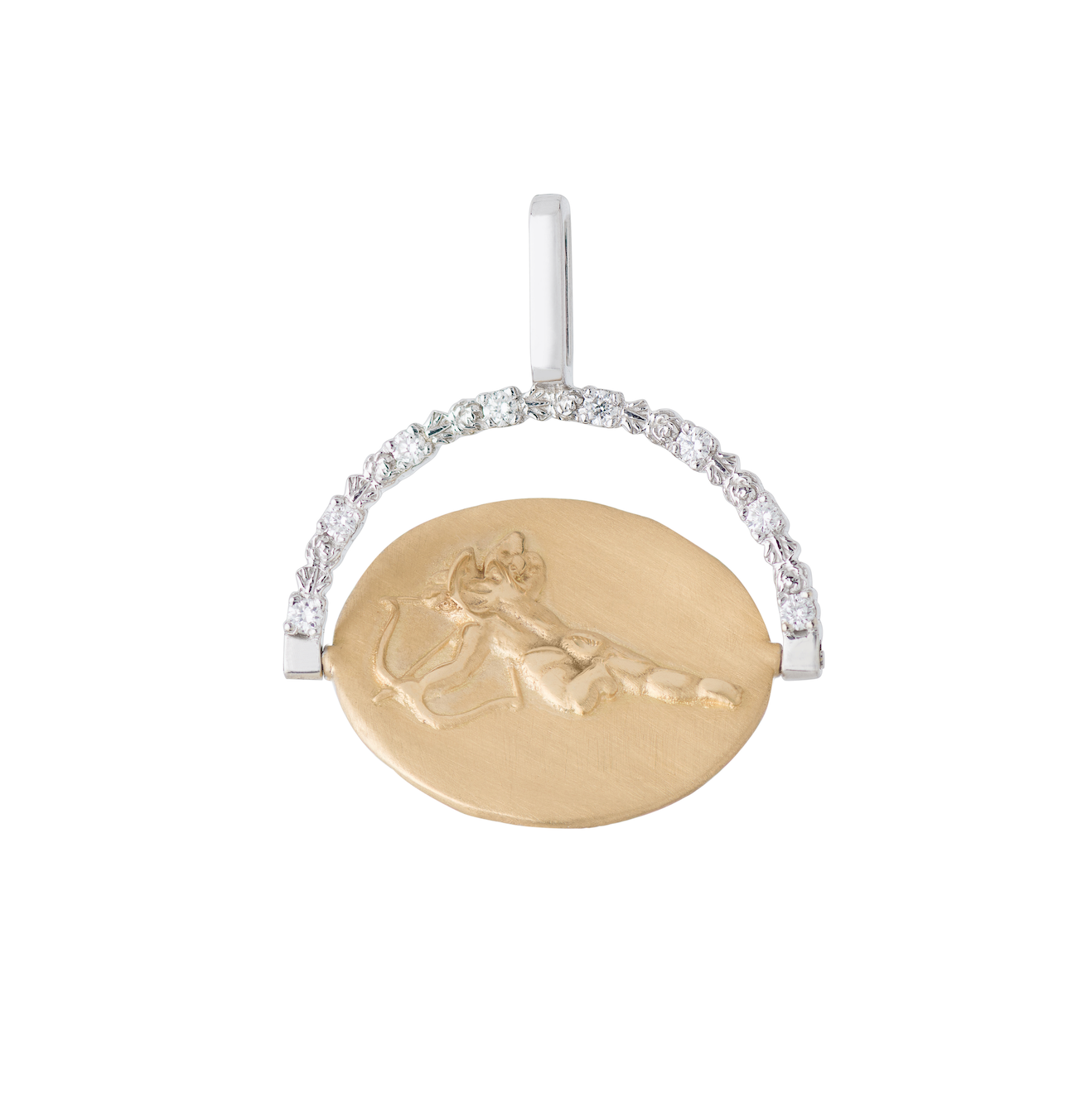 Lover and Hermit Coin Pendant