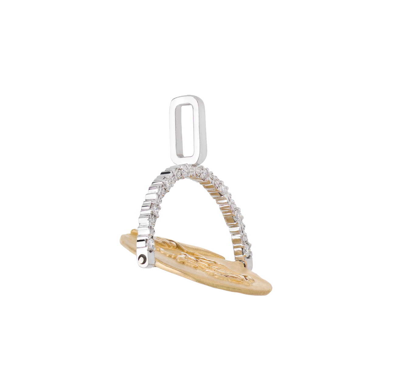 Lover and Hermit Coin Pendant