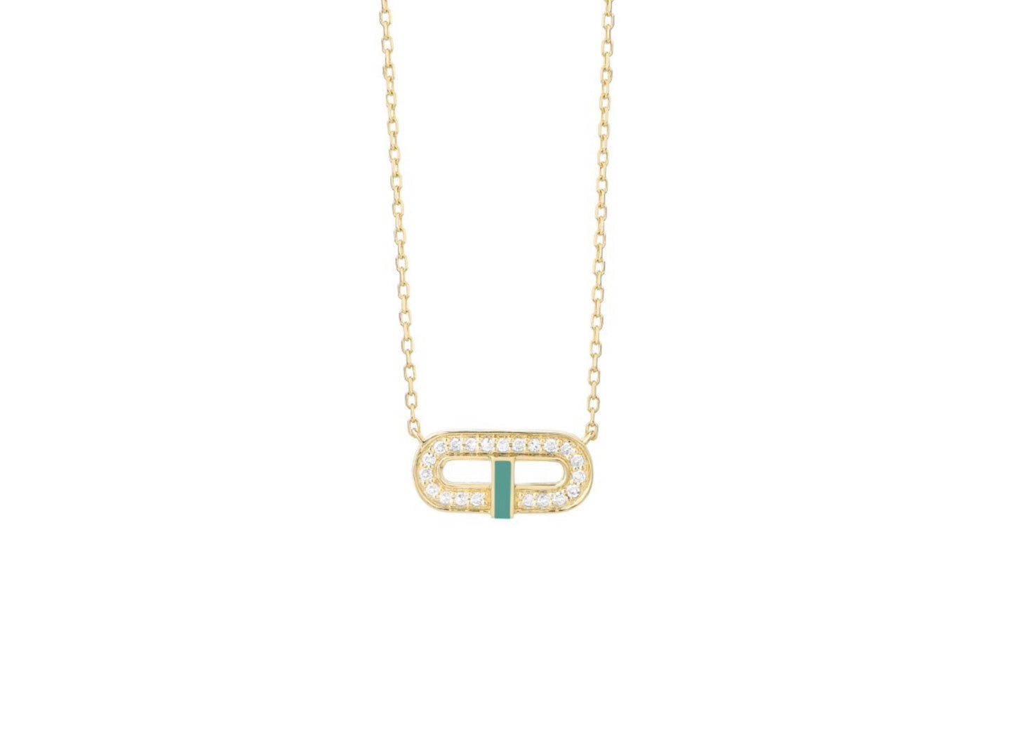 Gold and Diamond Pendant