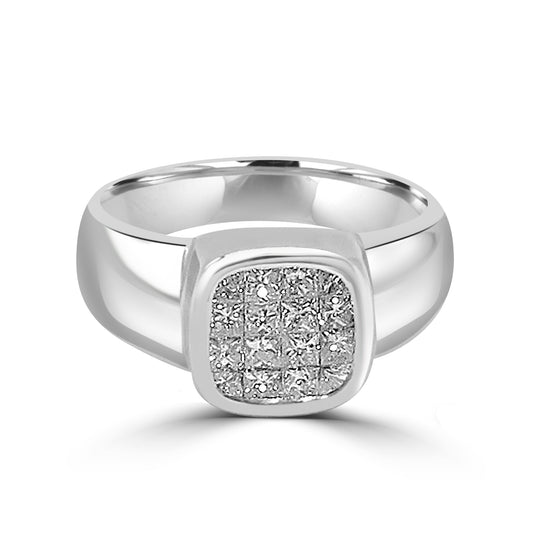 Gold and Diamond Ring