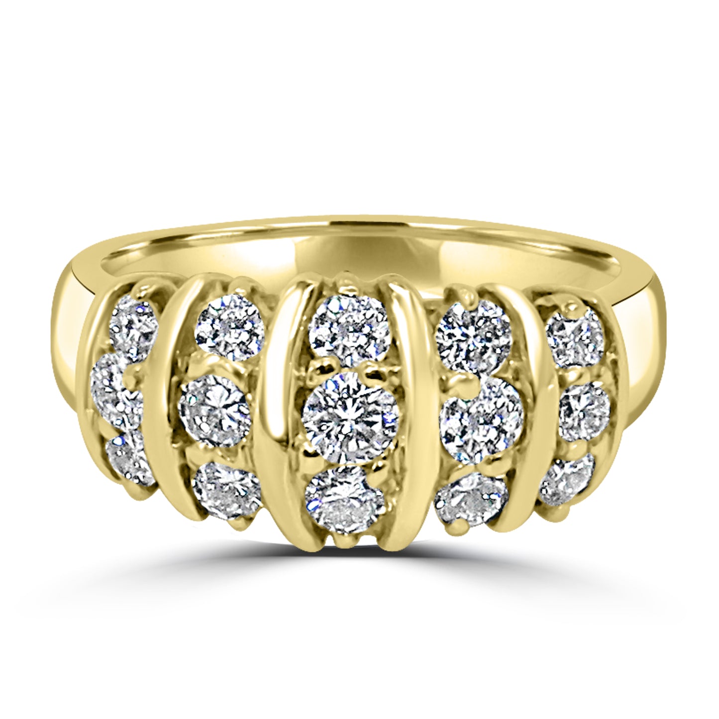 Gold and Diamond Ring