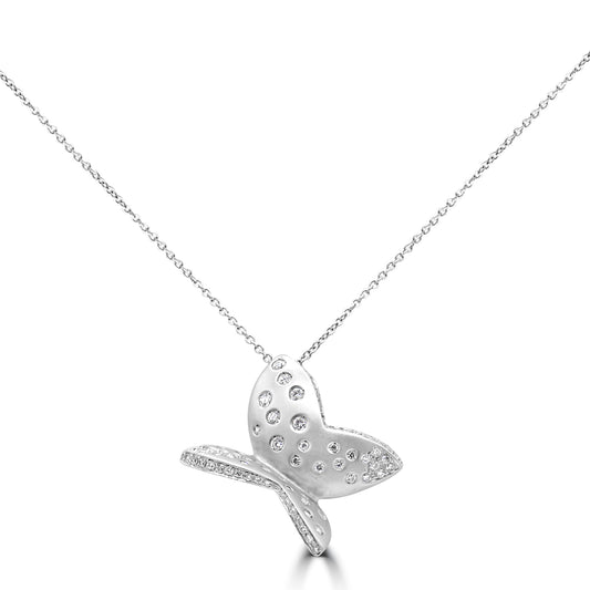 Gold Butterfly Pendant