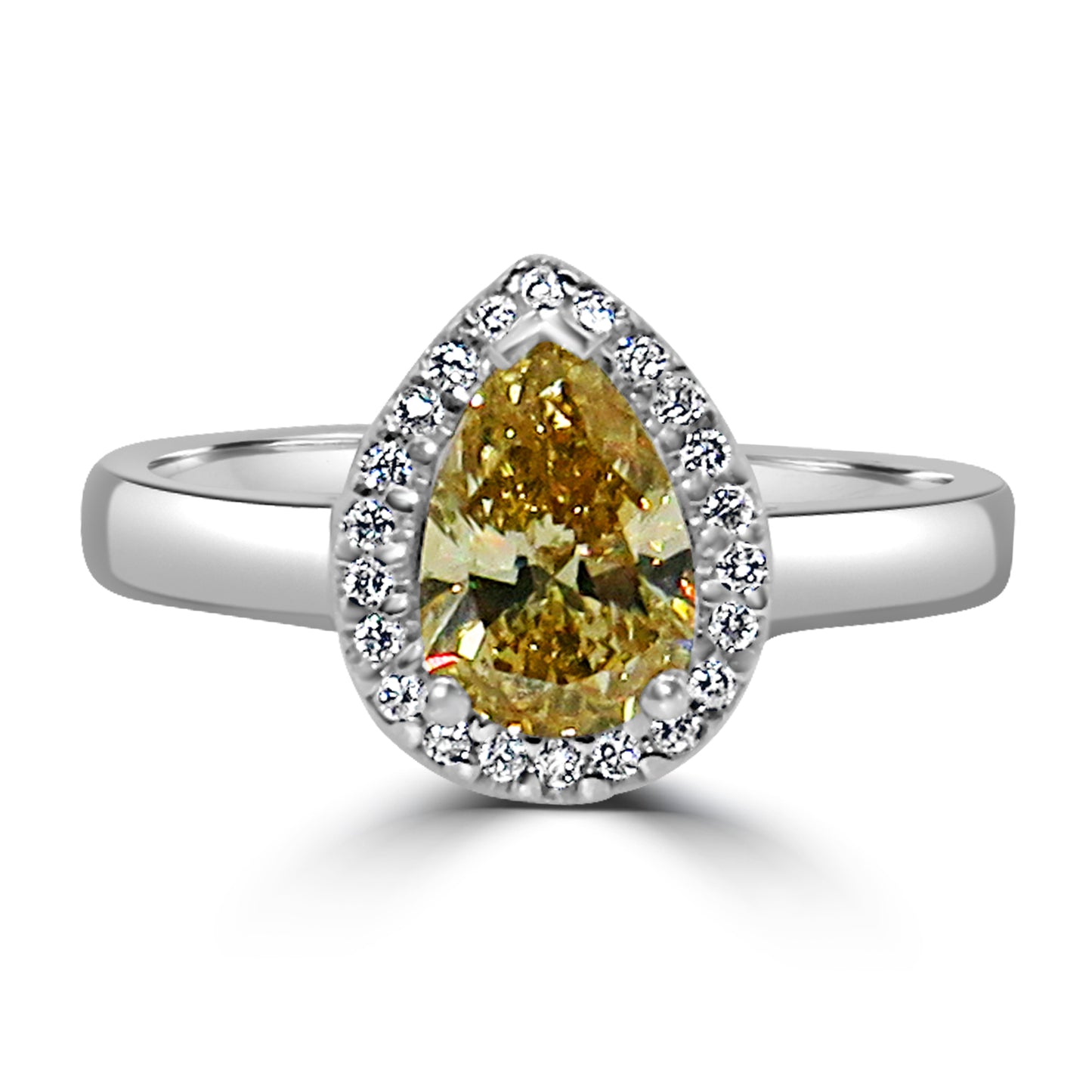 Champagne Diamond Ring
