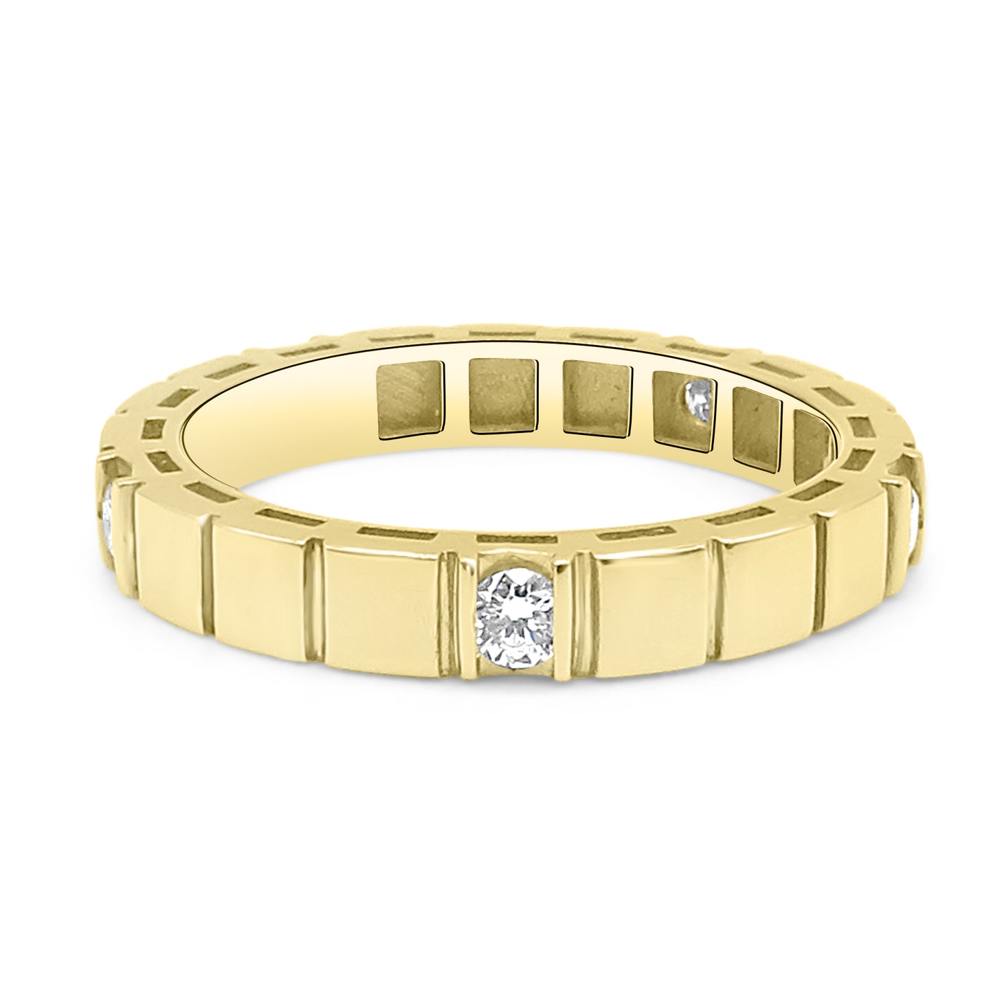 Yellow Gold Eternity Ring