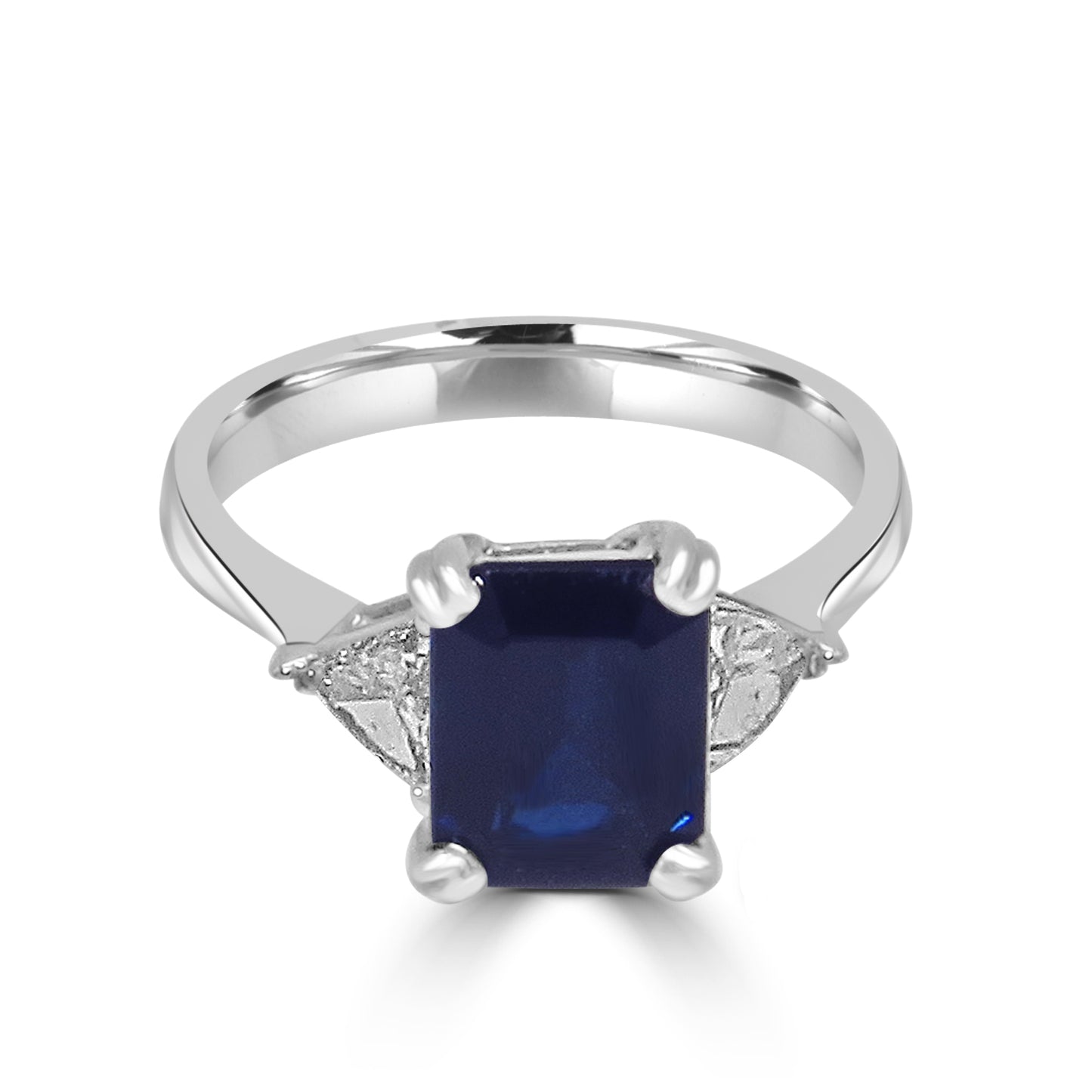 Sapphire and Diamond Ring