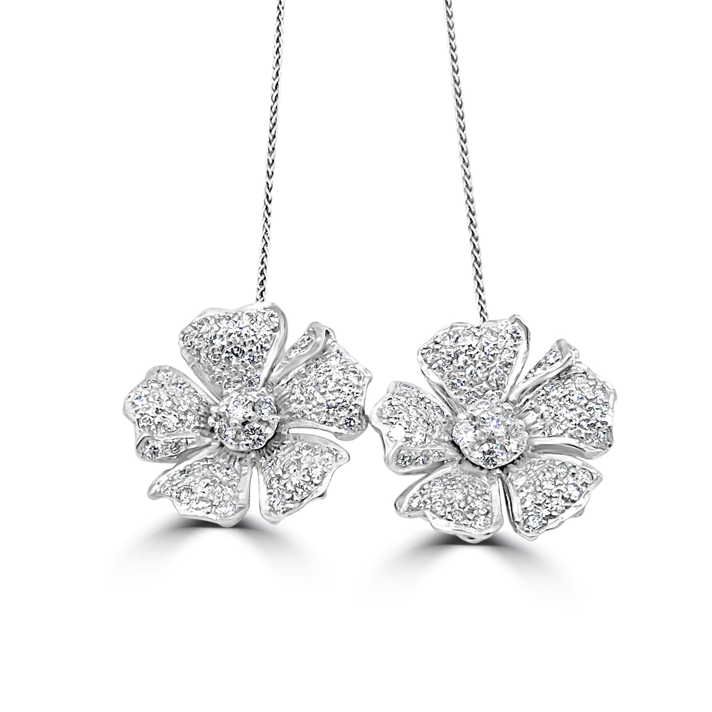Diamond Clover Pendant